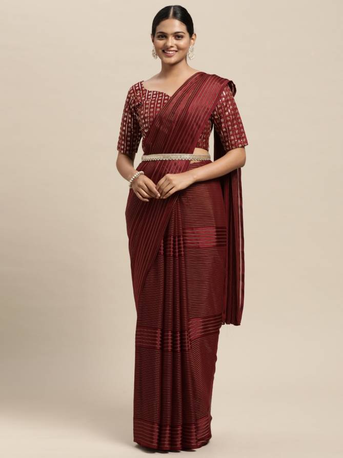 Jully Designer Stylish Party Wear Georgette Heavy Saree Collection